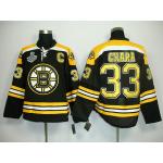 nhl boston bruins #33 chara black[2011 stanley cup]