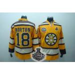 nhl boston bruins #18 horton yellow[2011 stanley cup]