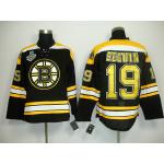 nhl boston bruins #19 seguim black[2011 stanley cup]