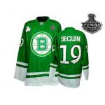 nhl boston bruins #19 seguin green[2011 stanley cup]