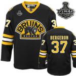 nhl boston bruins #37 bergeron black 3rd[2011 stanley cup]