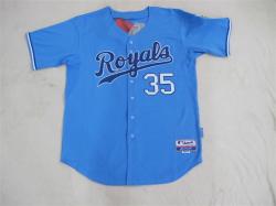 MLB Kansas City Royals #35 Hosmer blue Jerseys