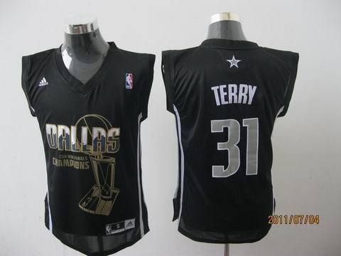 nba dallas mavericks #31 terry black[2011 finals memorial edition]