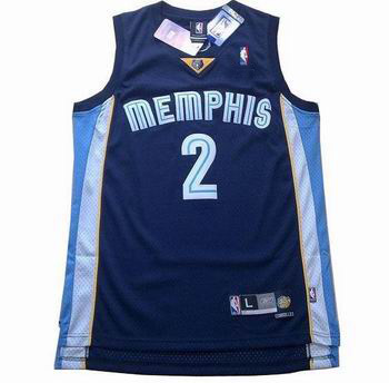memphis grizzlies #2 jason williams blue