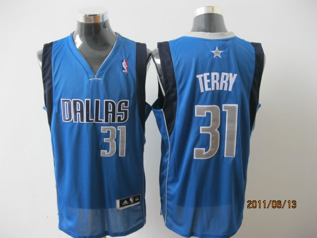 nba jerseys Dallas Mavericks 31# terry blue