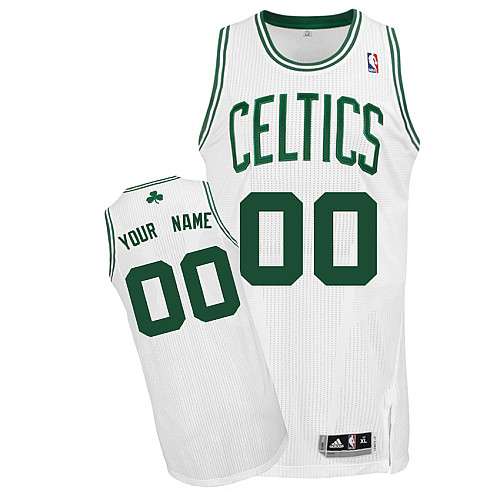 Celtics Personalized Authentic White Jersey (S-3XL) Celtics Personalized Authentic White Jersey (S-3XL)