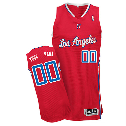 Clippers Personalized Authentic Red Jersey (S-3XL) Clippers Personalized Authentic Red Jersey (S-3XL)