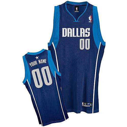 Mavericks Personalized Authentic Blue Jersey (S-3XL) Mavericks Personalized Authentic Blue Jersey (S-3XL)