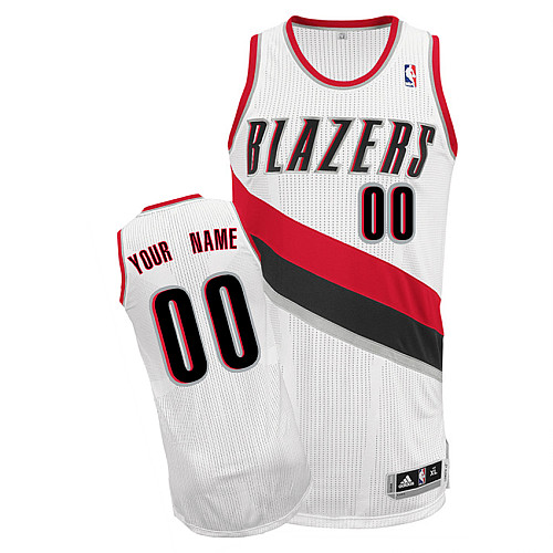 Trail Blazers Personalized Authentic White Jersey (S-3XL) Trail Blazers Personalized Authentic White Jersey (S-3XL)