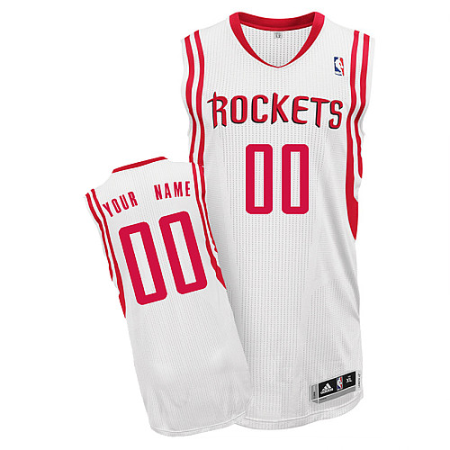 Rockets Personalized Authentic White Jersey (S-3XL) Rockets Personalized Authentic White Jersey (S-3XL)