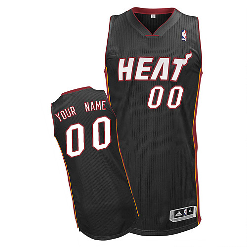 Heats Personalized Authentic Black Jersey (S-3XL) Heats Personalized Authentic Black Jersey (S-3XL)