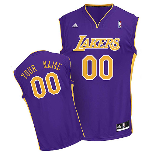 Lakers Personalized Authentic Purple Jersey (S-3XL) Lakers Personalized Authentic Purple Jersey (S-3XL)