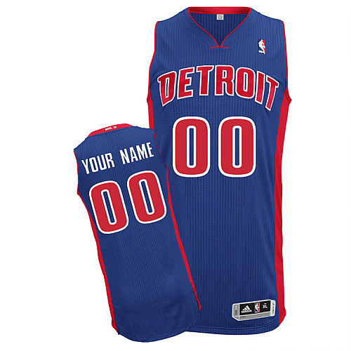 Pistons Personalized Authentic Blue Jersey (S-5XL) Pistons Personalized Authentic Blue Jersey (S-5XL)