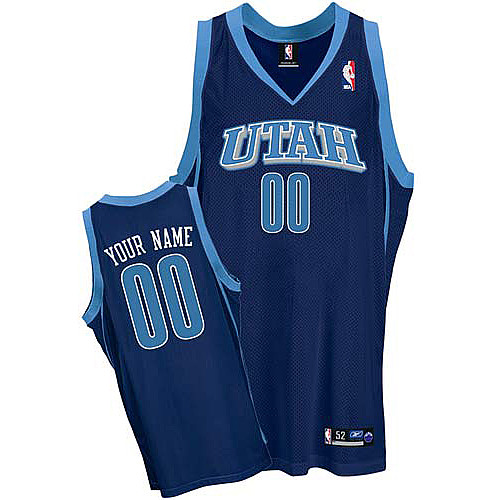 Jazz Personalized Authentic Blue Jersey (S-3XL) Jazz Personalized Authentic Blue Jersey (S-3XL)