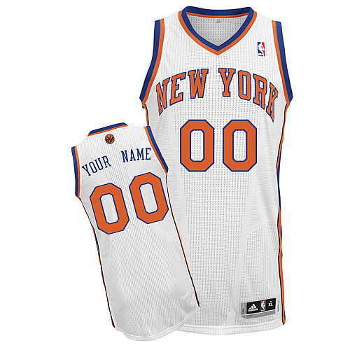Knicks Personalized Authentic White Jersey (S-3XL) Knicks Personalized Authentic White Jersey (S-3XL)