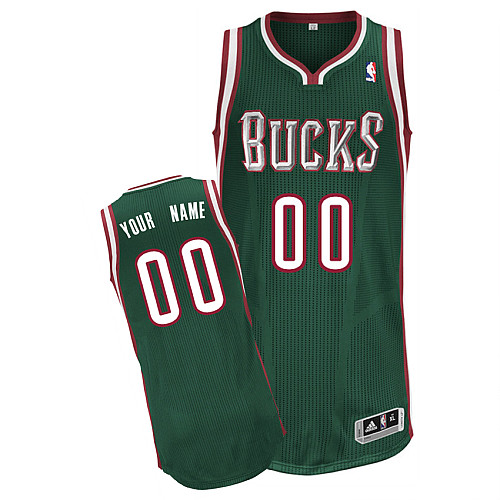 Bucks Personalized Authentic Green Jersey (S-3XL) Bucks Personalized Authentic Green Jersey (S-3XL)