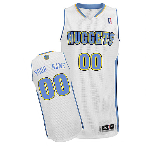 Nuggets Personalized Authentic White Jersey (S-3XL) Nuggets Personalized Authentic White Jersey (S-3XL)