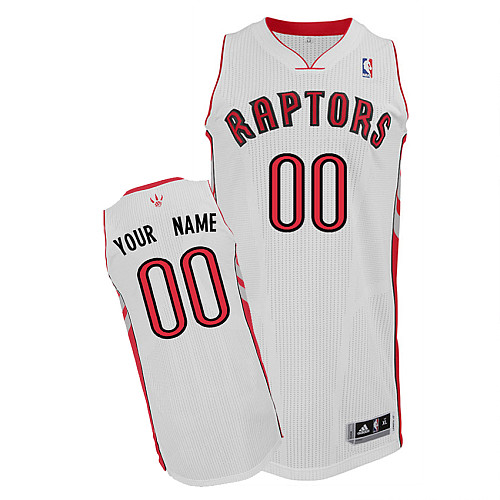 Raptors Personalized Authentic White Jersey (S-3XL) Raptors Personalized Authentic White Jersey (S-3XL)