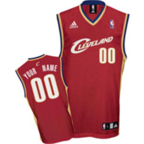 Cavaliers Personalized Authentic Red Jersey (S-3XL) Cavaliers Personalized Authentic Red Jersey (S-3XL)