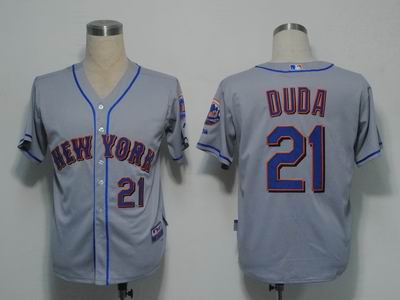 New York Mets 21 Duda Grey Cool Base jerseys