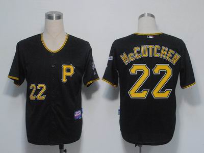 Pittsburgh Pirates 22 McCutchen Black Cool Base jerseys
