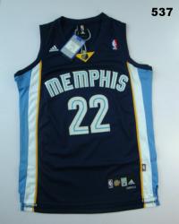 NBA Memphis Grizzlies 22# Mayo Blue Jerseys