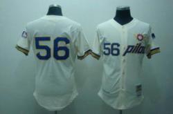 MLB Chicago White Sox #56 Buehrle White jerseys