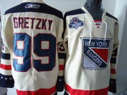 NHL New York Rangers #11 GRETZKY White jerseys