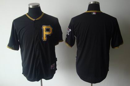 Pittsburgh Pirates blank black Cool Base jerseys