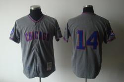 MLB Chicago Cubs #14 Brank Grey Jerseys