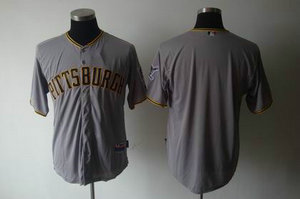 Pittsburgh Pirates blank Grey Cool Base jerseys