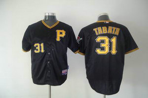Pittsburgh Pirates 31 tabata black jersey