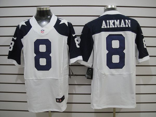 2012 NEW NFL Dallas Cowboys 8 Troy Aikman White Jerseys Thankgivings (Elite) 2012 NEW NFL Dallas Cowboys 8 Troy Aikman White Jerseys Thankgivings (Elite)