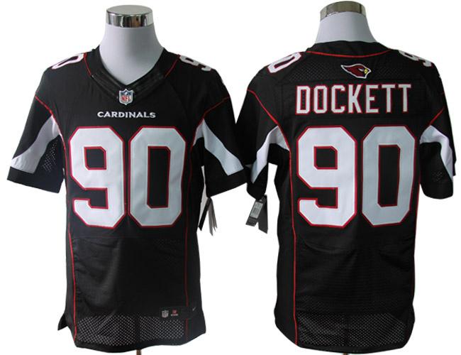 2012 NEW NFL Arizona Cardinals 90 Darnell Dockett Black Jerseys (Elite) 2012 NEW NFL Arizona Cardinals 90 Darnell Dockett Black Jerseys (Elite)