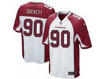 2012 NEW NFL Arizona Cardinals 90 Darnell Dockett White Jerseys (Game) 2012 NEW NFL Arizona Cardinals 90 Darnell Dockett White Jerseys (Game)
