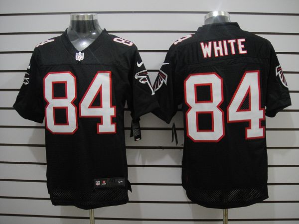 2012 NEW NFL Atlanta Falcons 84 Roddy White Black Jerseys(Elite)