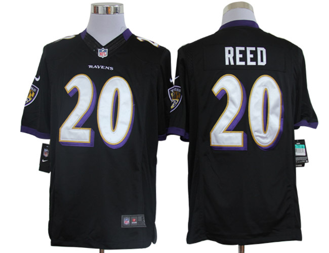2012 NEW NFL Baltimore Ravens 20 Ed Reed Black Jerseys (Limited) 2012 NEW NFL Baltimore Ravens 20 Ed Reed Black Jerseys (Limited)