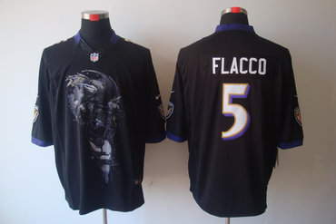 2012 NEW NFL Baltimore Ravens 5 Joe Flacco Black Jerseys (Helmet Tri-Blend Limited) 2012 NEW NFL Baltimore Ravens 5 Joe Flacco Black Jerseys (Helmet Tri-Blend Limited)