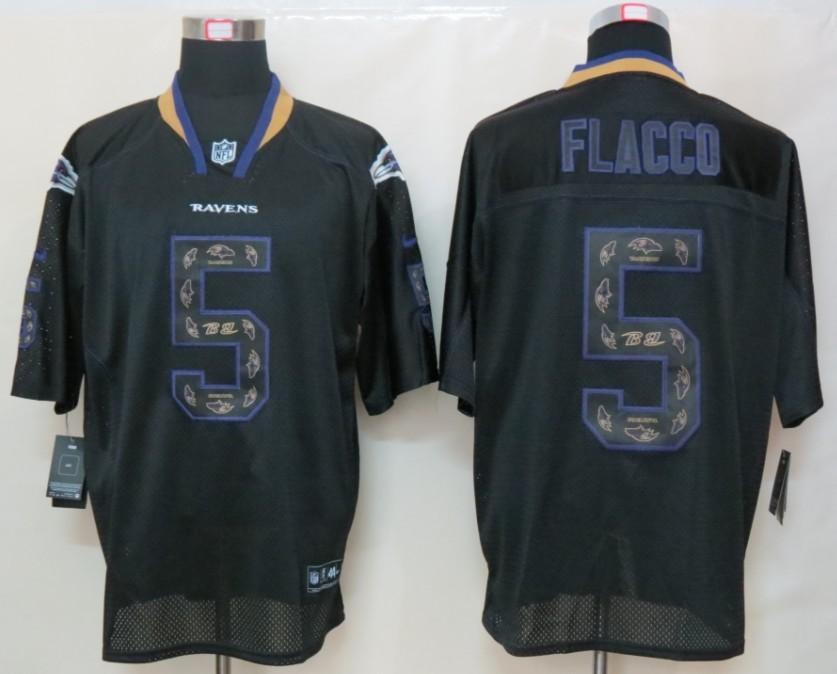 2012 NEW NFL Baltimore Ravens 5 Joe Flacco Lights Out Black Elite Jerseys 2012 NEW NFL Baltimore Ravens 5 Joe Flacco Lights Out Black Elite Jerseys