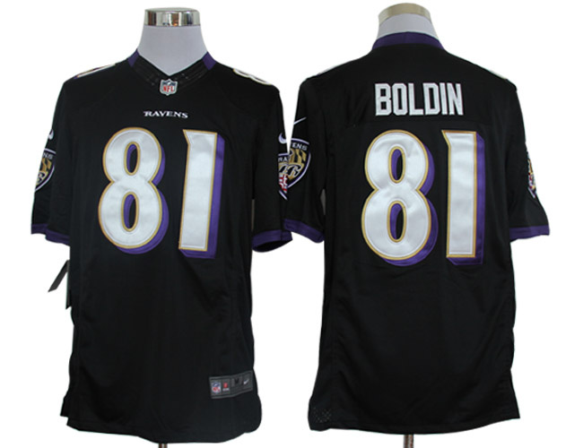 2012 NEW NFL Baltimore Ravens 81 Anquan Boldin Black Jerseys (Limited) 2012 NEW NFL Baltimore Ravens 81 Anquan Boldin Black Jerseys (Limited)