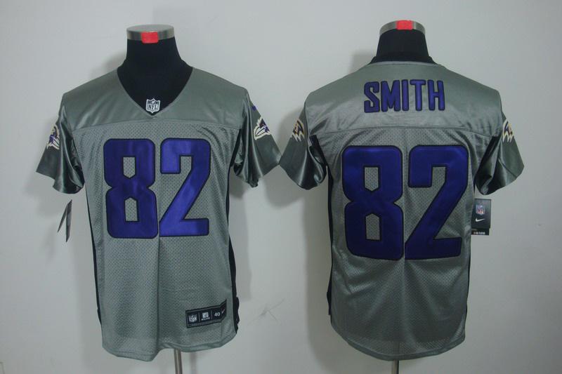 2012 NEW NFL Baltimore Ravens 82 Smith Grey Shadow Jerseys 2012 NEW NFL Baltimore Ravens 82 Smith Grey Shadow Jerseys