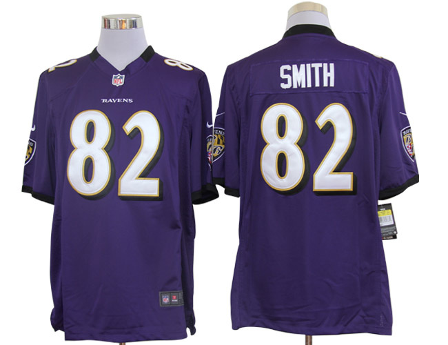 2012 NEW NFL Baltimore Ravens 82 Torrey Smith Purple Jerseys (Game) 2012 NEW NFL Baltimore Ravens 82 Torrey Smith Purple Jerseys (Game)