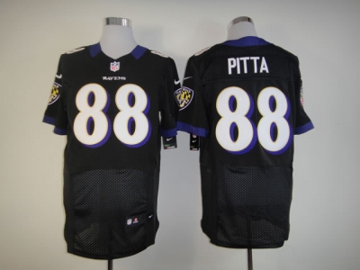 2012 NEW NFL Baltimore Ravens 88 pitta Black Jersey(Elite)
