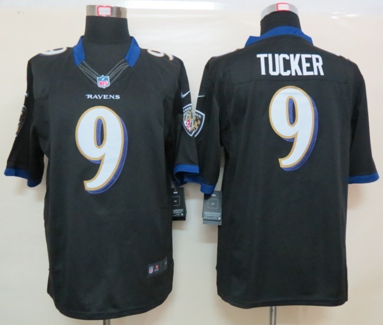 2012 NEW NFL Baltimore Ravens 9 Tucker Black Jerseys (Limited) 2012 NEW NFL Baltimore Ravens 9 Tucker Black Jerseys (Limited)