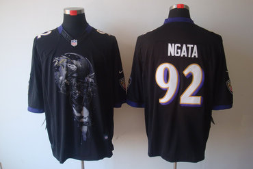2012 NEW NFL Baltimore Ravens 92 Haloti Ngata Black Jerseys (Helmet Tri-Blend Limited) 2012 NEW NFL Baltimore Ravens 92 Haloti Ngata Black Jerseys (Helmet Tri-Blend Limited)