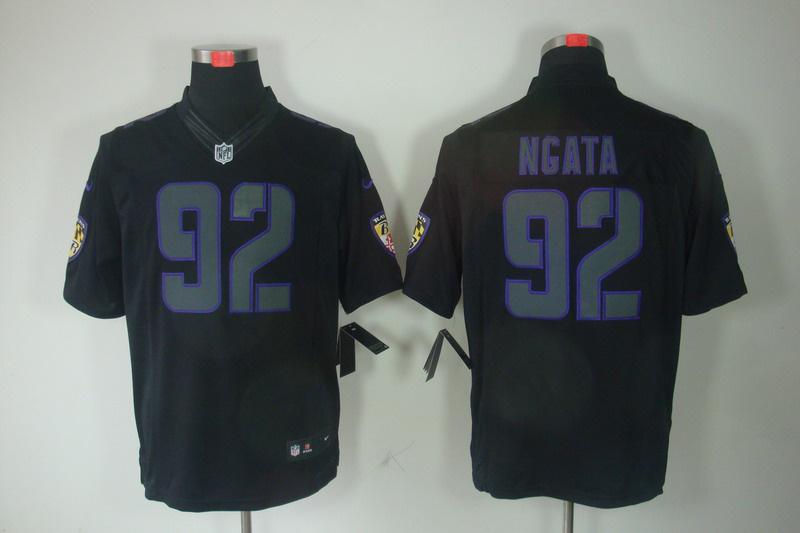 2012 NEW NFL Baltimore Ravens 92 Haloti Ngata Black Jerseys (Impact Limited) 2012 NEW NFL Baltimore Ravens 92 Haloti Ngata Black Jerseys (Impact Limited)