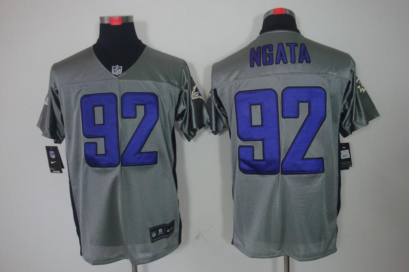 2012 NEW NFL Baltimore Ravens 92 Haloti Ngata Grey Shadow Jerseys 2012 NEW NFL Baltimore Ravens 92 Haloti Ngata Grey Shadow Jerseys