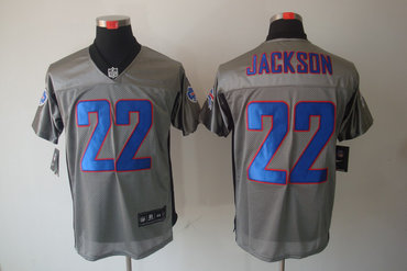 2012 NEW NFL Buffalo Bills 22 Fred Jackson Grey Shadow Jerseys
