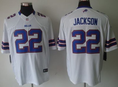 2012 NEW NFL Buffalo Bills 22 Fred Jackson White Jerseys (Limited)