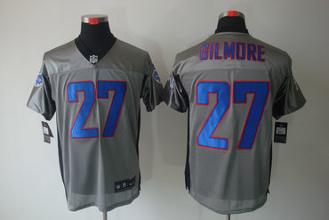 2012 NEW NFL Buffalo Bills 27 Stephon Gilmore Grey Shadow Jerseys